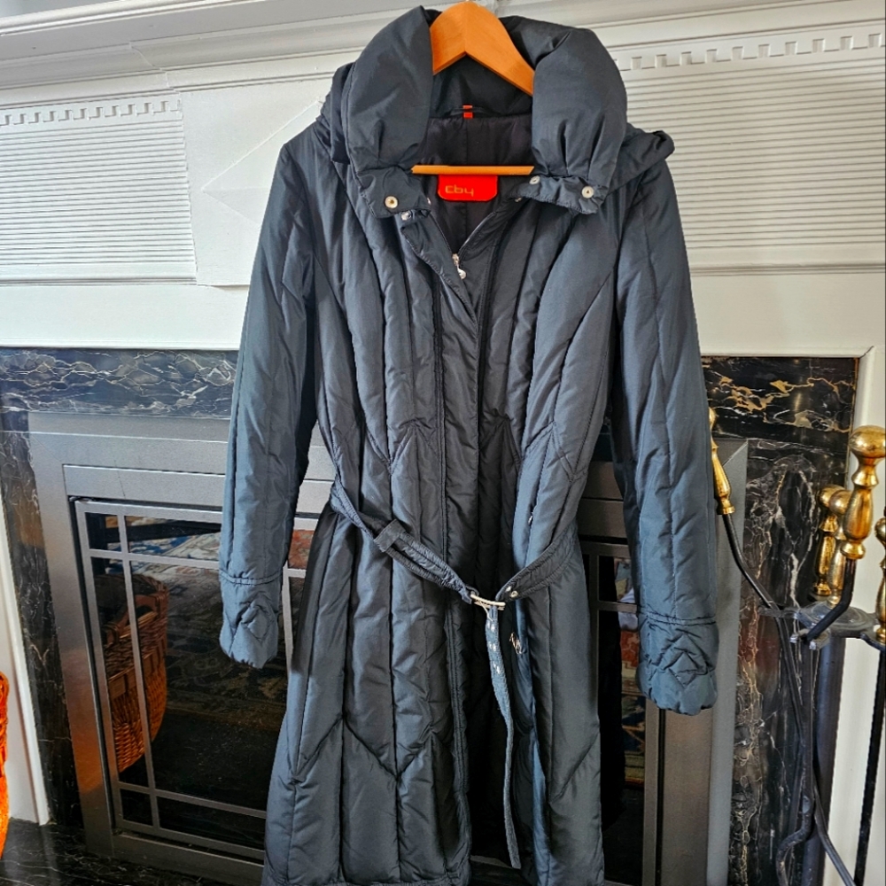 Black Puffer Dawn Winter Coat EU40, US S/M